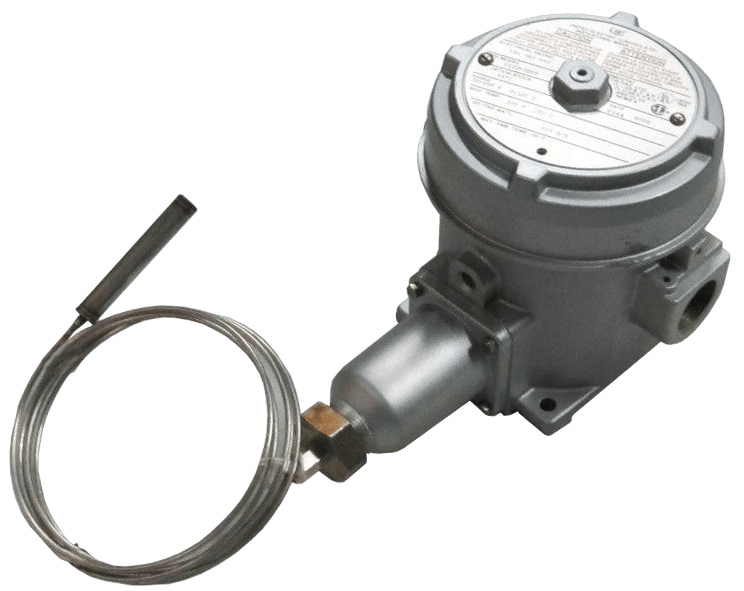 United Electric Temperature Switch, 120 Series Type E122 Models 2BS to 8BS